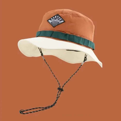 Leisure Vacation Fisherman Hat Japanese Quick-drying Basin Hat Packable Hat Summer Sun Hanging Bag Adjustable Visor Hat