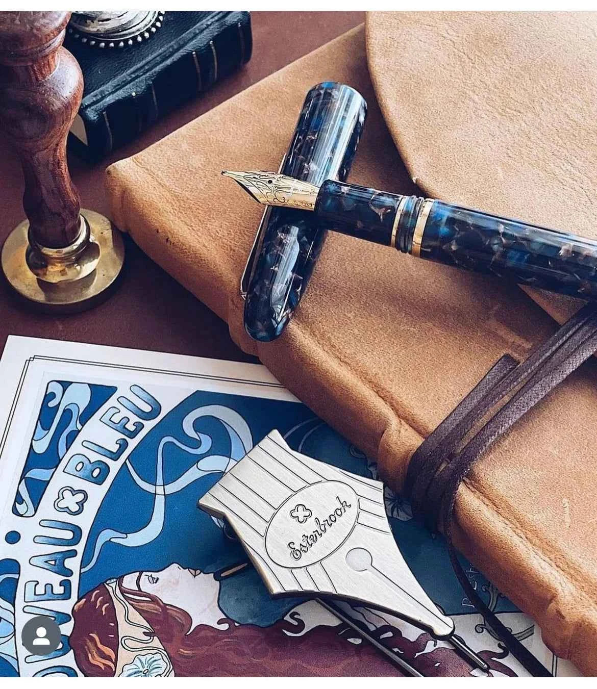 Vintage Pen Nib Shape Metal Page Holder Clip Journal Notebook Decoration Cute Bookmark Planner Accessories