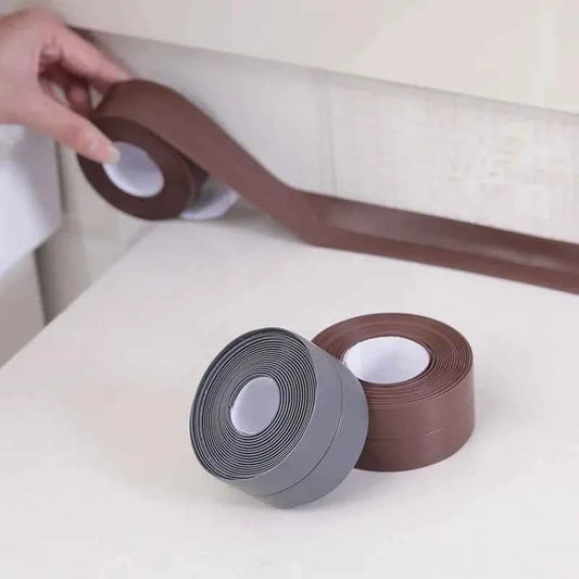 PVC Sealing Tape For Bathroom Bath Toilet Kitchen Caulk Strip Tape Self Adhesive Waterproof Wall Sticker Mold Proof Tapes