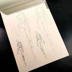 Clothing Design Hand Drawing Practice Book A Guide Description Exercise For Fashion Design