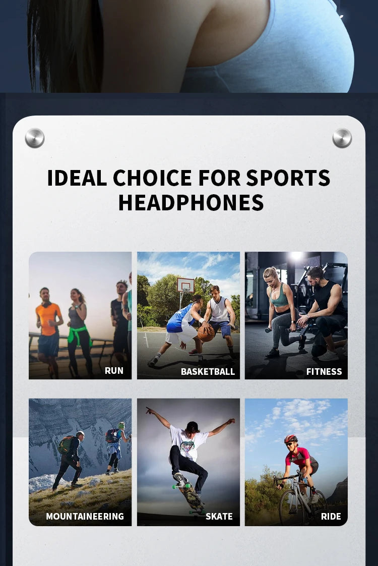 Xiaomi Mijia Bone Conduction Earphones Bluetooth 5.3 Sports Wireless Headphones Ear Hook Waterproof Headset for Running Driving SS69