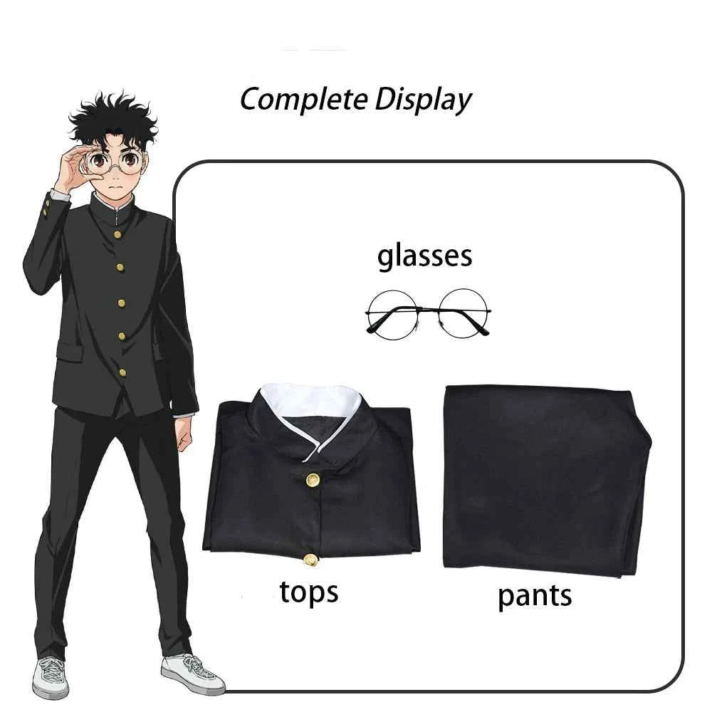 Anime Dandadan Okarun Ken Takakura Cosplay Costume Aira Shiratori Momo Ayase Cosplay Costume Wig School Uniform for Women adult