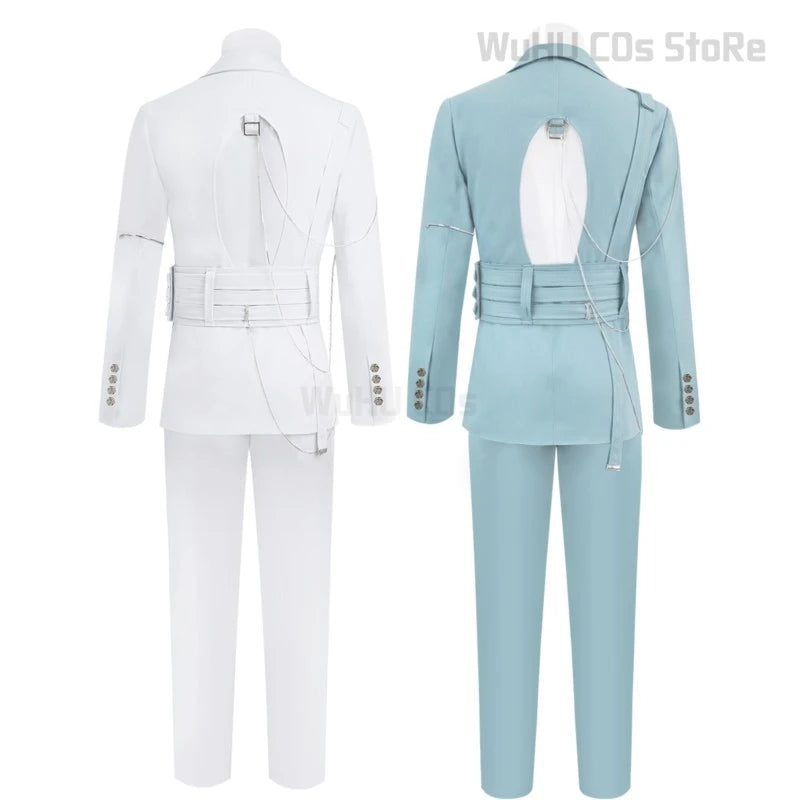 WICCON ALIEN STAGE Luka Cosplay Costume Set with Waist Cutout Blazer