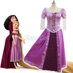Rapunzel Cosplay Costume Adult Carnival Uniform Anime Halloween Costumes Women