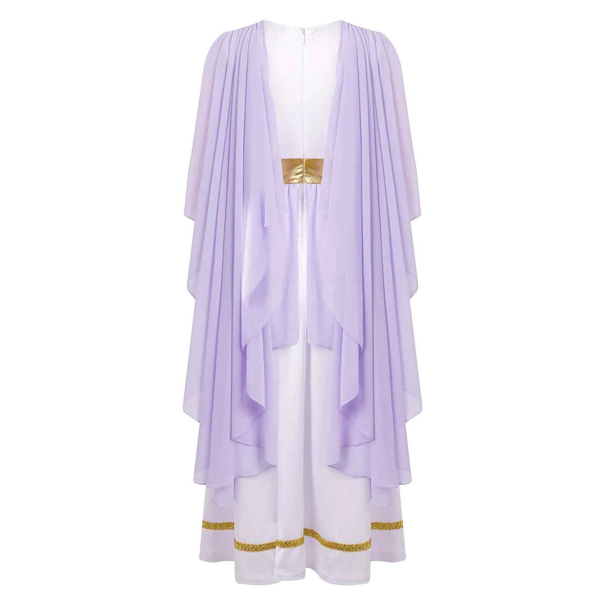 Halloween Ancient Greek Toga Costume Grecian Sleeveless Gown Dress Shawls Flowy Tulle Dress Cosplay Performance Costume