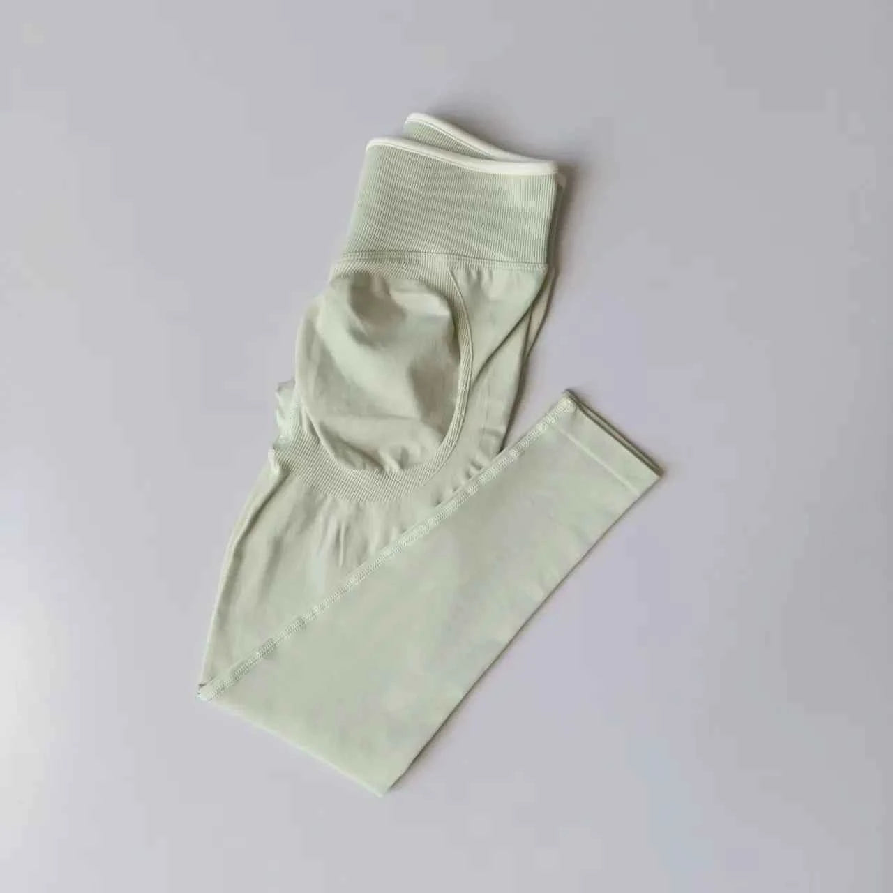 Seamless High Waist Yoga Pants Women Tummy Control Leggings Stretchy Soft Workout Running Leggings Comfortable Gym Sports Tights