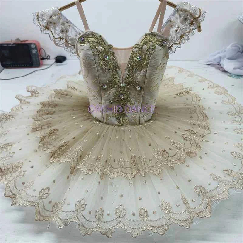 Cheap Custom Size 7 Layers Kids Girls Women Adult Fairy Doll Performance Wear Pink Red Champagne Ballet Tutu Costumes