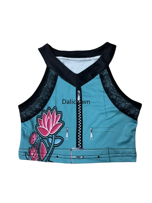 Daliclown Kids Anime Idol Singer Cosplay Costume Performance Outfit