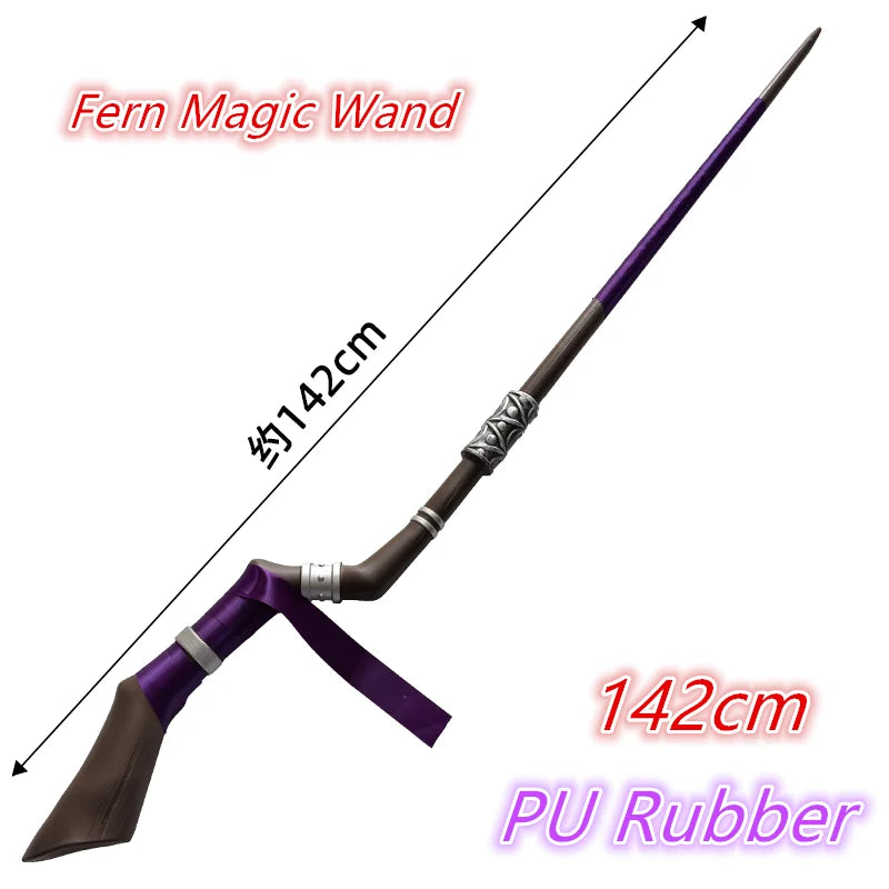 1:1 Cosplay Frieren Beyond Journey's End Magic Wand Fern Magic Wand Himmel Knife Prop Weapons Safety PU Rubber Halloween