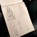 Clothing Design Hand Drawing Practice Book A Guide Description Exercise For Fashion Design