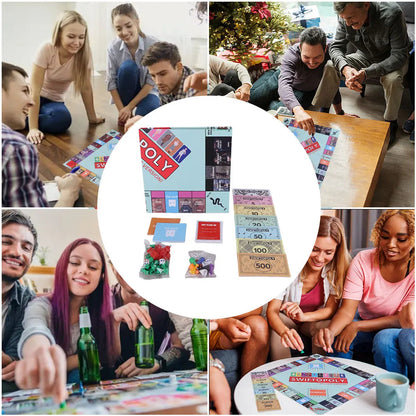 Taylor's Monopoly Board Game Fun Party Family Interactive Chess Games Swiftopoly Board Game Adults Fans Interactive Board Game SS69