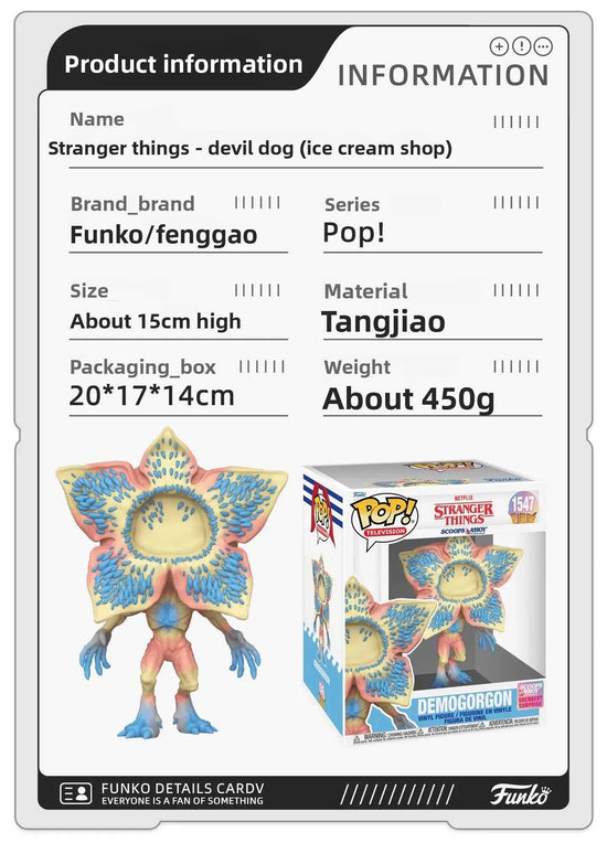 Genuine Edition FUNKO POP《Stranger Things: Eddie, Dustin, Eleven》Action Desktop Decoration Ornament Model Toys Collectible Model