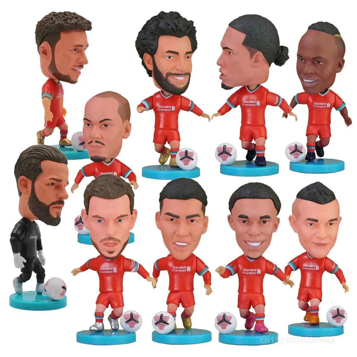 6.5cm HAALAND MODRIC RONALDO YAMAL 2.5in Team Activity Doll Toy Figurine