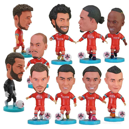 6.5cm HAALAND MODRIC RONALDO YAMAL 2.5in Team Activity Doll Toy Figurine