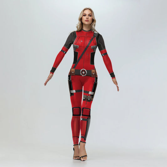 Wolverine Superhero Cosplay Jumpsuit 3D Printed Spandex Bodysuit Unisex