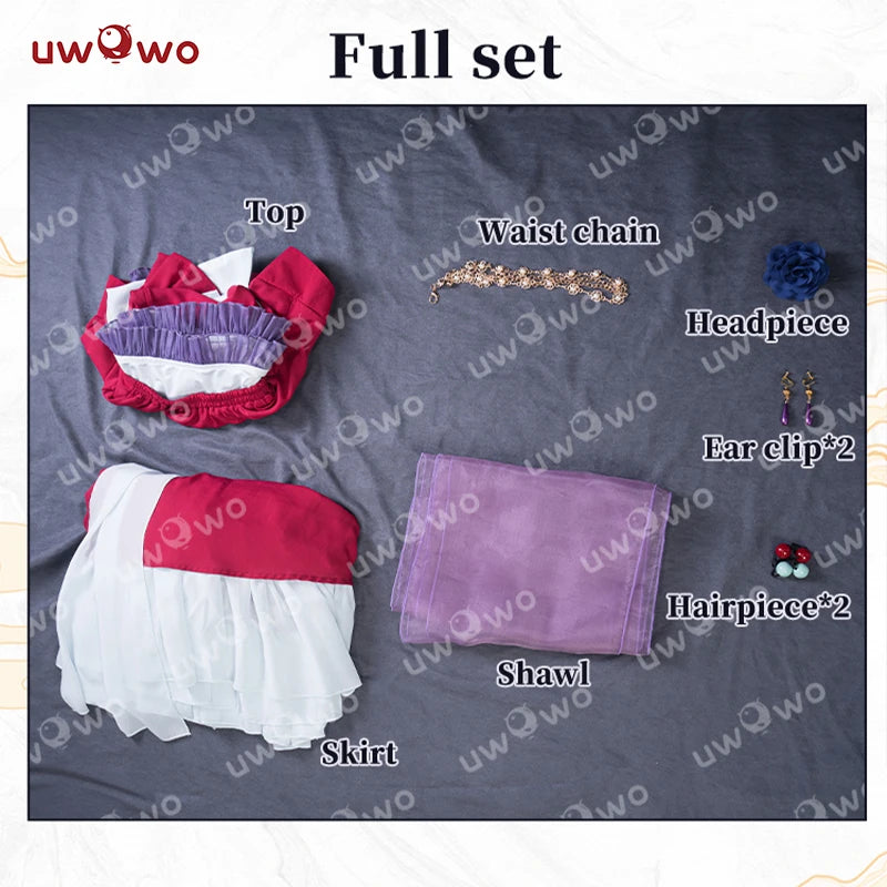 UWOWO Thee Apothecaryy Diariess Maomao Dance Dress Cosplay Costume Dress Halloween Costume SS69