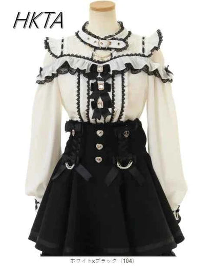 Japanese Mine Tie Sweet Bow Long Sleeve Chiffon Shirt Liz High Waist Elastic Slim Pleated Plaid Skirt Sets Short Skirts Women