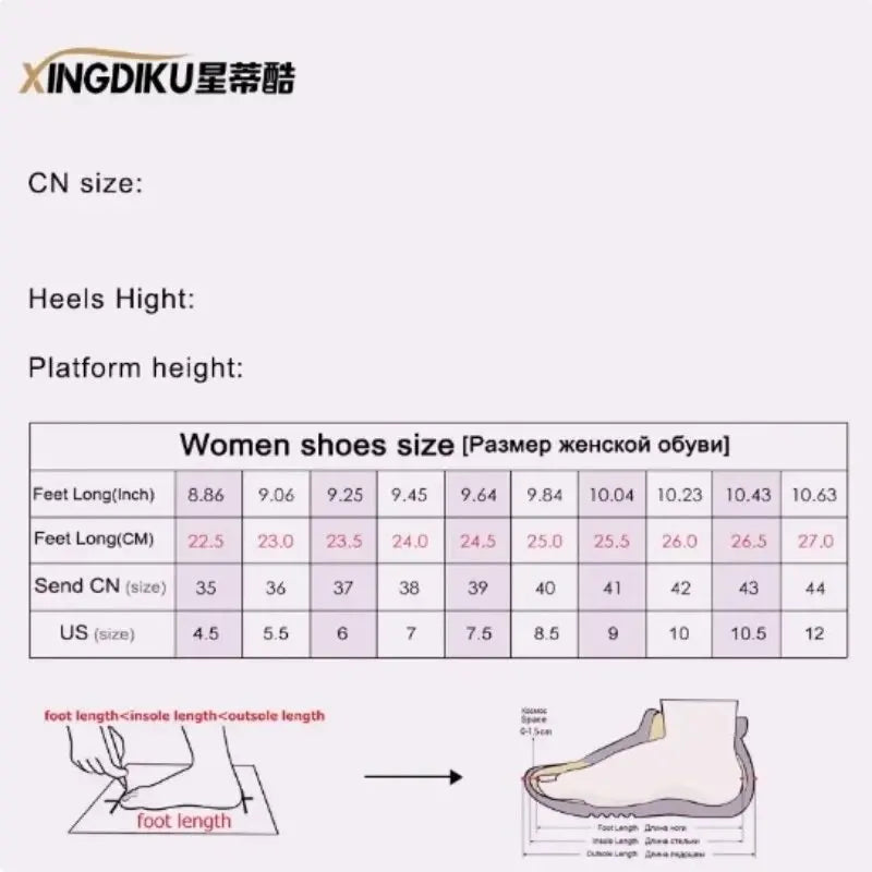 Single Boots Autumn New Round Toe Front Lace-Up Platform Non-Slip Mid-Tubular Boots Size Up To 42
