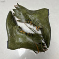 Women New Halloween Elf Witch Cosplay Retro Shoes Faux Leather Party Green Tree Spirit Leaf Boots Gifts for Her