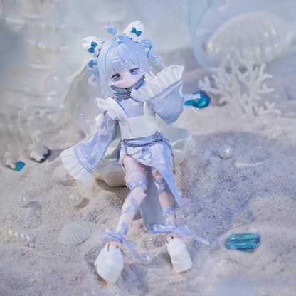Original Come4free Ocean Gem Series Mystery Box Joint Movable Doll Dress Up Doll Trendy Play Blind Box Ornament Collectible