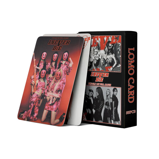KPOP 55cards/set (G) I-DLE Album Card I FEEL Album GIDLE Ye Shuhua MINNIE Printed Photo Card LOMO Card Gift For Girls Collection SS69