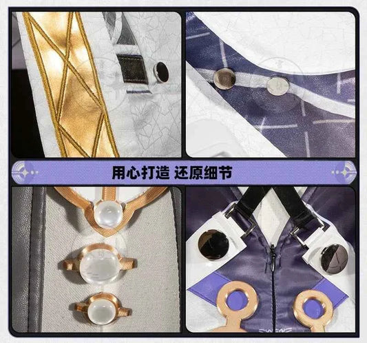 Game Wuthering Waves MORNYE Cosplay Costume Uniform Halloween Carnival Party Christmas Play Role Clothes Clothing for Women