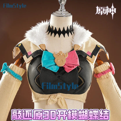FilmStyle Genshin Impact Varesa Cosplay Costume Uniform Halloween Carnival Party Christmas Play Role Clothes Clothing for Women