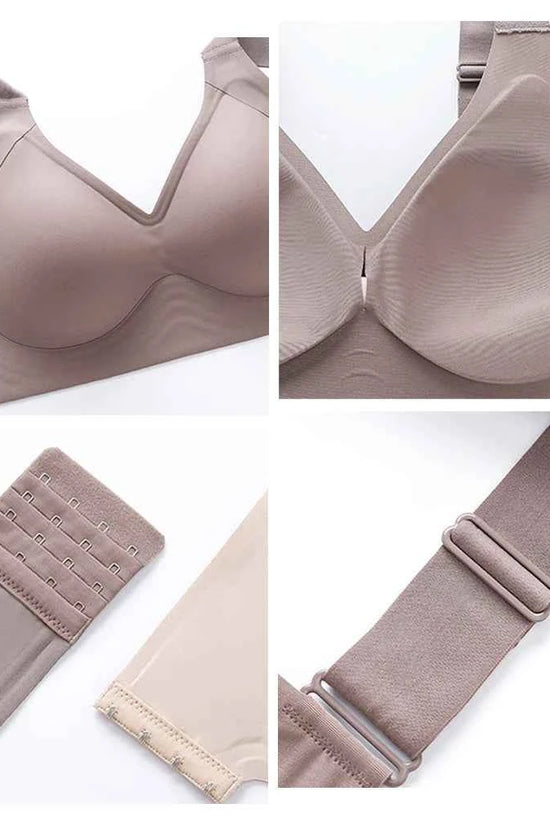 FallSweet Push UP Bra for Women Seamless Plus Size Bras Thin Cup Wireless Bralette Sexy Brassiere Femme M-6XL