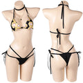 Tifa Lockhart Cosplay Bikini Set for Women - Polyester Swimsuit