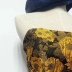 Traditional Japanese Kimono Yukata Obi Belt Crane Floral Printed Haori Belt Brocade Jacquard Waistband Shirt  Decor Accessories