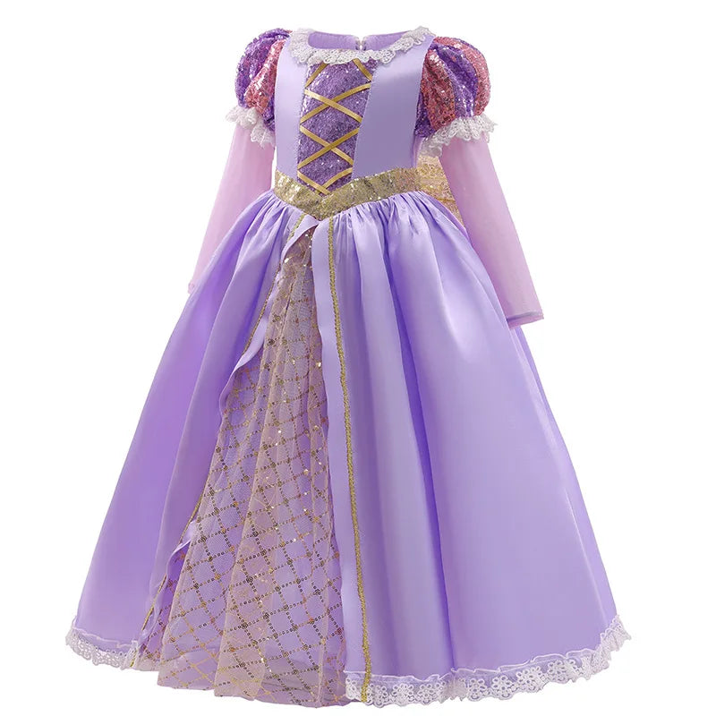 Disney Rapunzel Princess Dress for Girls | Tangled Costume