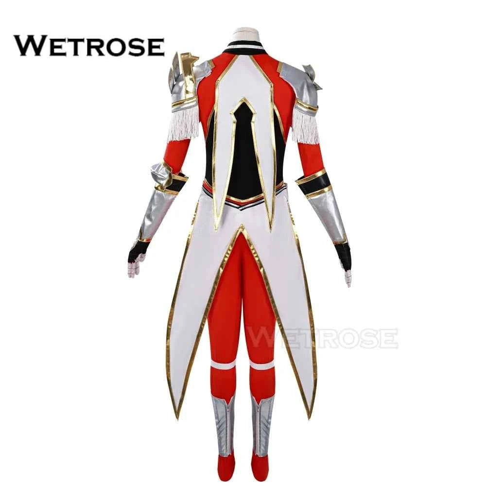 [Wetrose] In Stock Solo Leveling Cha Haein Hae-in Battle Knight Armor Combat Suit Cosplay Costume Halloween Xmas