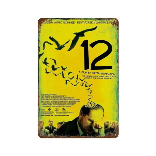 Classic American Films Metal Sign Old Movie Metal Plaque Poster Vintage Wall Plate Bar Club Wall Decor Retro Home Decor