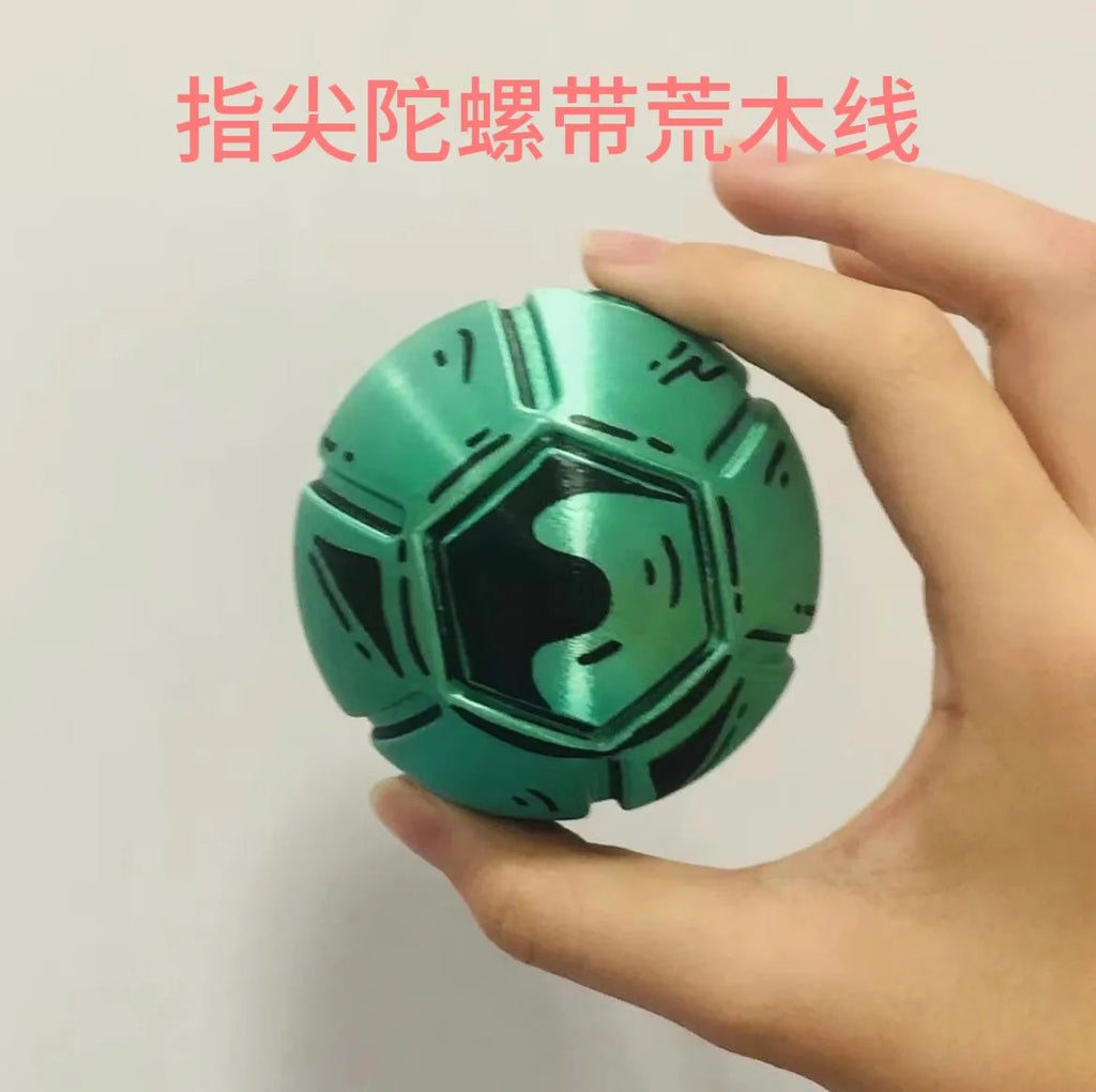 New Jojo Bizarre Adventure Steel Ball Run Gyro Zeppeli Golden Spin 3d Printed Fingertip Ball Stress Relief Toy Anime Manga Fans