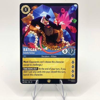 Proxy Popular Favorites Lorcana Card Genie - Wish Fulfilled 53/204 Azurite Sea TCG Near Mint Rare Cards SS69 10.69 8-EN-167