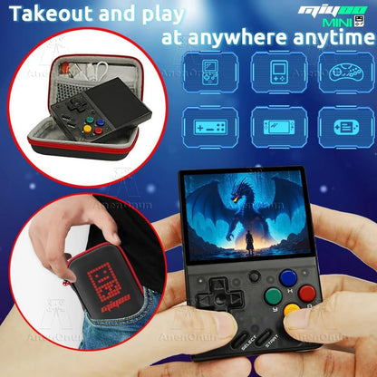 Miyoo Mini V4 2.8-inch Handheld Game Players 18000 Games 15 Emulator Portable Video Gaming Console Kids Retro Mini Game Machine SS69