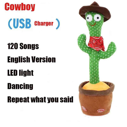 Musical Singing Dancing Toys 120 Songs Repeating Talking Record Speaking Sunflower Soft Plush Funny Creative Saxophone Kids Toy