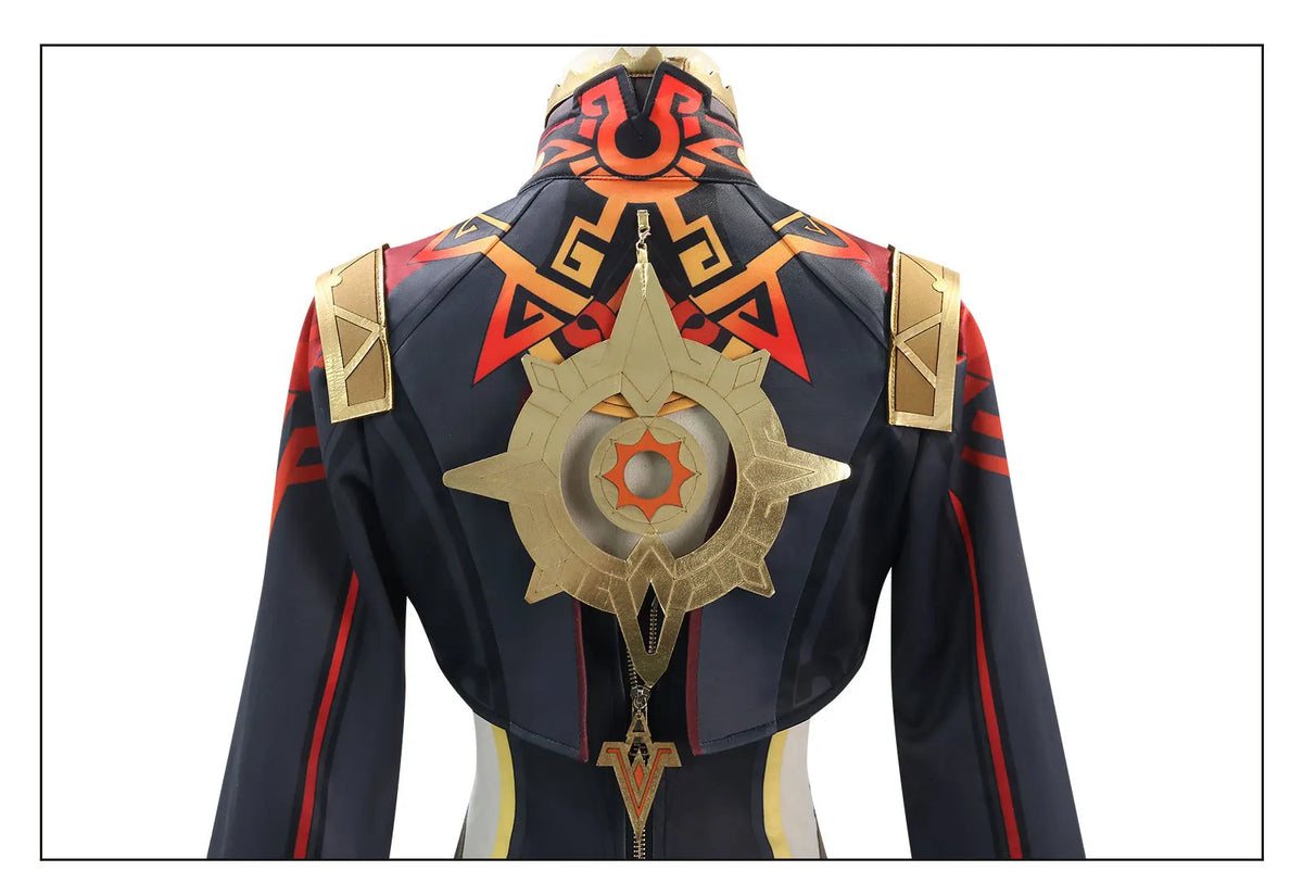Mavuika Cosplay Costume Game Genshin Impact Uniform Earrings Sunglasses Pyro Archon Natlan God of War Halloween Party Women