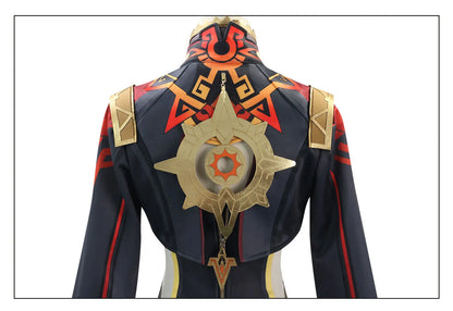 Mavuika Cosplay Costume Game Genshin Impact Uniform Earrings Sunglasses Pyro Archon Natlan God of War Halloween Party Women