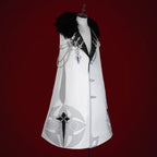 Game Genshin Impact Fatui Cosplay Costume Doctor Arlecchino The Captain Pantalone Marionette Colombina Cloak Halloween C07575