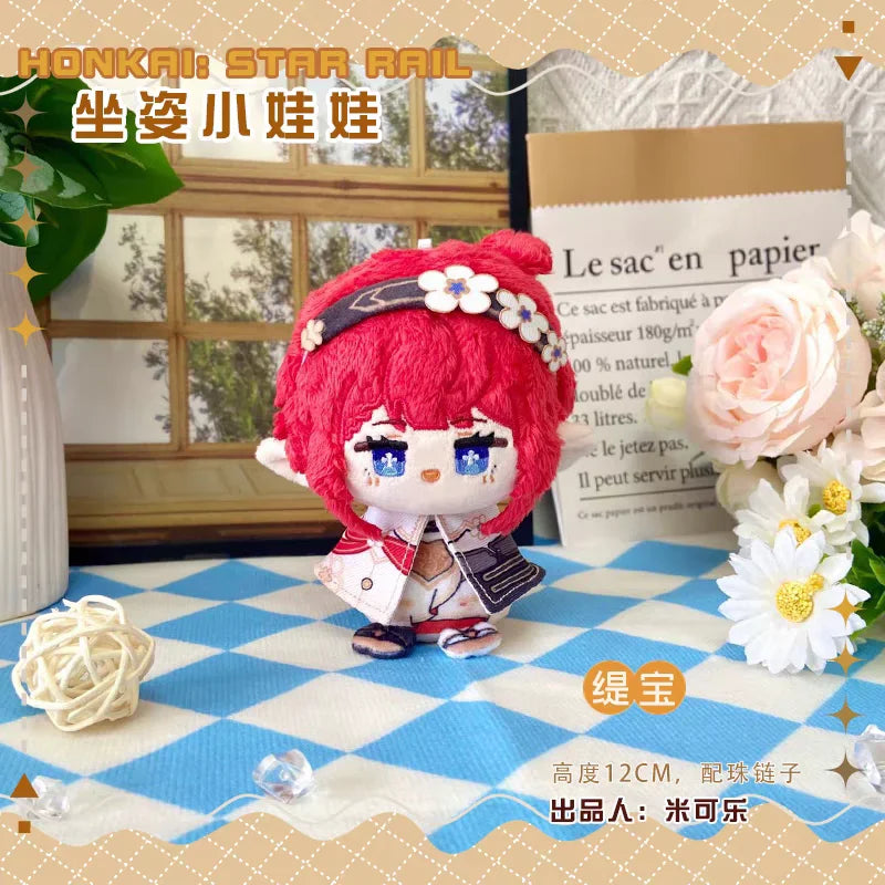 Honkai: Star Rail 10cm Plush Doll Keychain - Cotton Toy Pendant