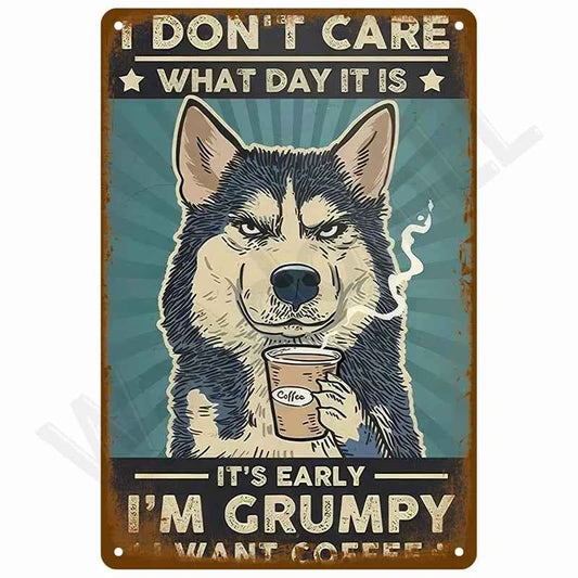Vintage Tin Sign Home Decor Items Wall Decor Art Wall Mural Room Decoration Items Decor Men Retro Metal Sign Plate Bar Posters