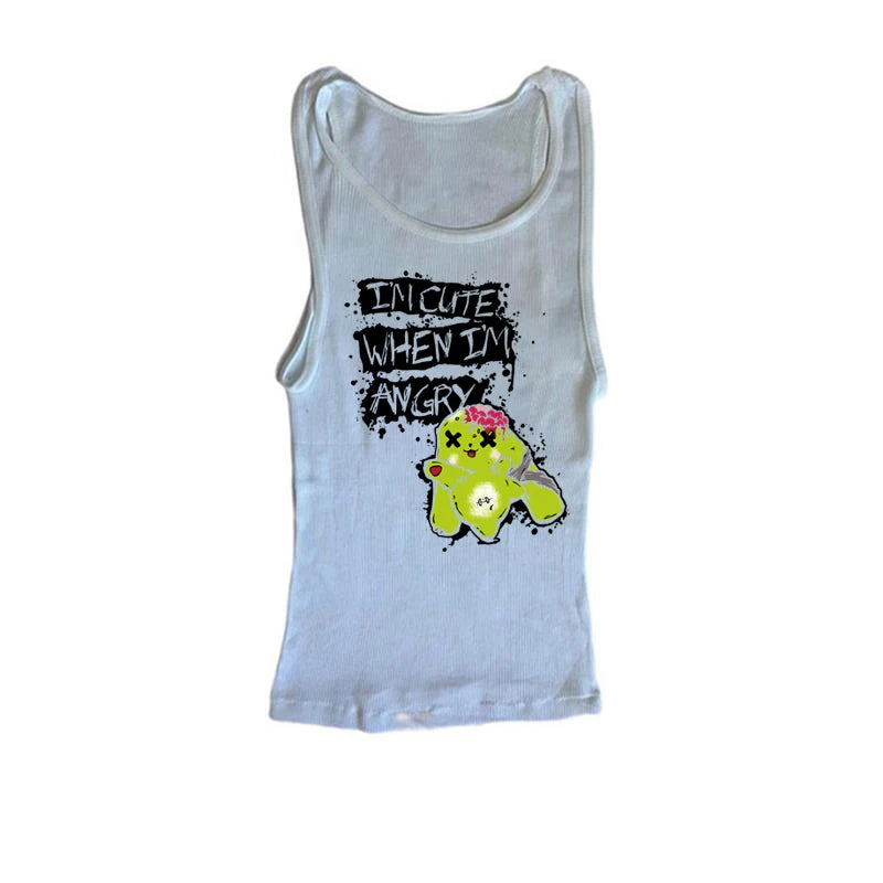 Crop Top Sexys 2000s Y2k Tops With Suspenders Corset Top for Women Harajuku Aesthetic Clothing Women's Cropped Tanks & Camis Emo SS69 13.69 White1 / XL