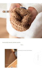 Super Warm Winter Non-slip Floor Socks Women Men Snow Socks Sleep Carpet Slippers Socks Women Velvet Boot Unsiex Home Wear