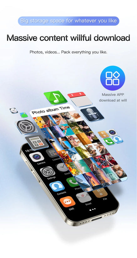 SERVO 16SE Mini Smartphone 16GB ROM Android 9.0 Wifi Dual SIM Standby Play Store 3G WCDMA 3.0