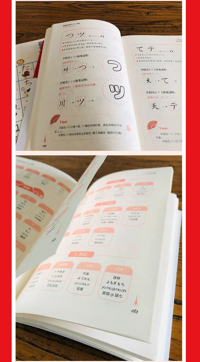 Japanese Self-Study Zero Basic Books Elementary Course Learning Material Standard Foreign Pronunciation Tutorial Entry Book SS69