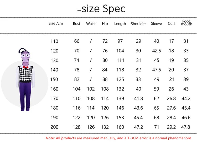 Inside Out Joy Cosplay Jumpsuit for Halloween & Conventions