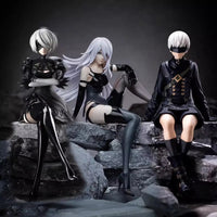 13-15CM NieR:Automata Yorha No. 2 Type B PVC Anime Action Figures Model Collection Ornament Anime Cartoon Model Toy Gift SS69