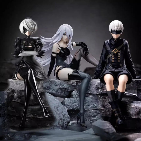 13-15CM NieR:Automata Yorha No. 2 Type B PVC Anime Action Figures Model Collection Ornament Anime Cartoon Model Toy Gift SS69