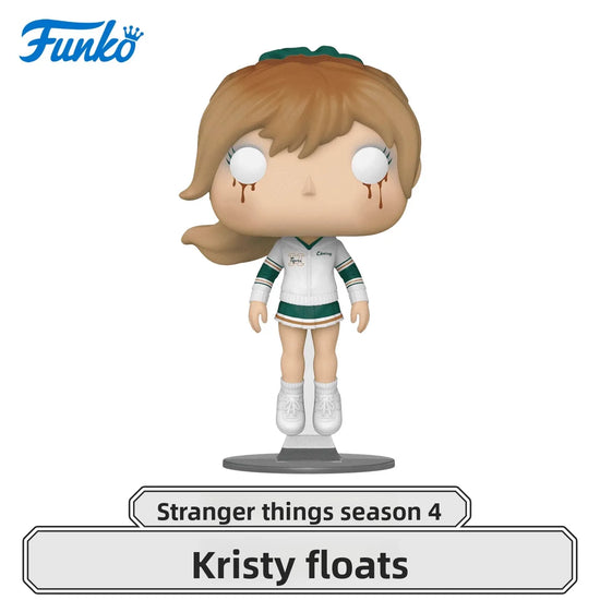 Genuine Edition FUNKO POP《Stranger Things: Eddie, Dustin, Eleven》Action Desktop Decoration Ornament Model Toys Collectible Model